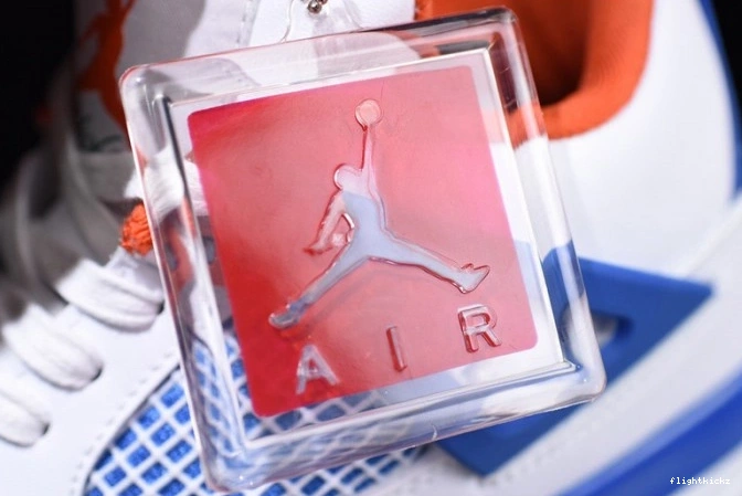 Jordan Air Bright 4 Blue 308497-171 White Crimson-Royal 1001